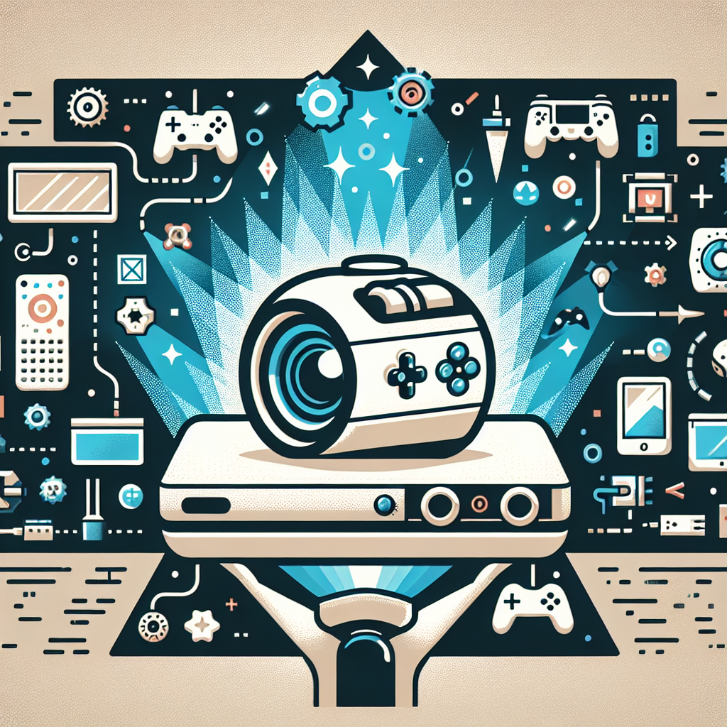 A Gamer's Review of the Magcubic HY320 Portable Projector