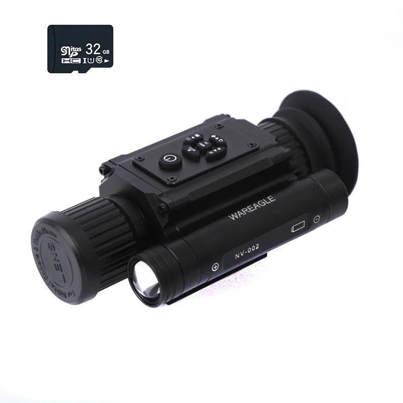HD Digital Night Vision Monocular with Infrared & Crosshair Reticle
