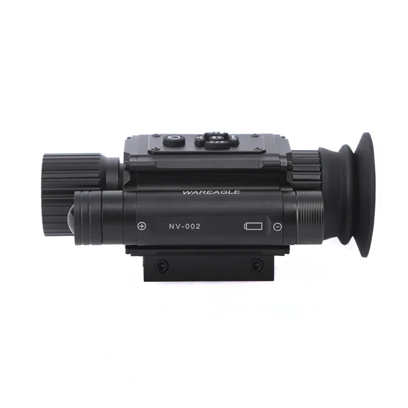HD Digital Night Vision Monocular with Infrared & Crosshair Reticle