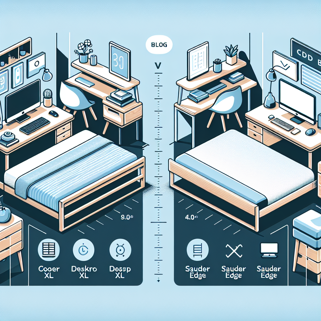 Cooper DeskPRO XL vs. Sauder Edge: Which Bed Desk is Right for You?
