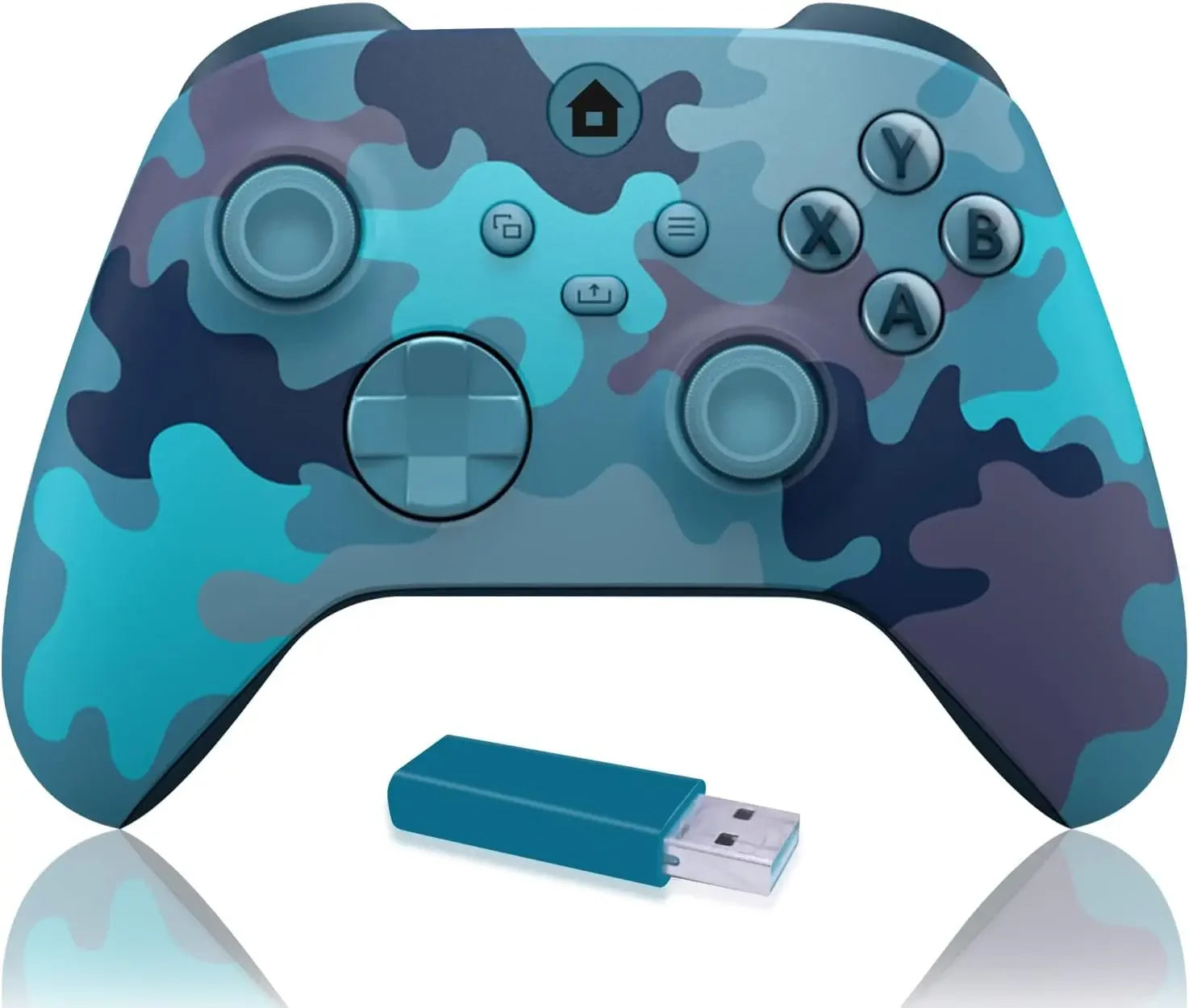 Wireless Controller Compatible with Xbox One, Xbox Series X S, Xbox One X/S, PC with 2.4Ghz Wireless Adapter Gamepad