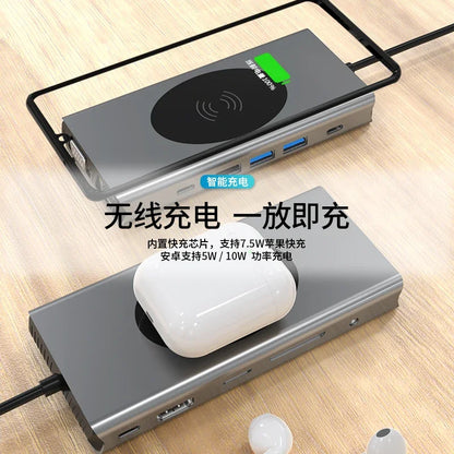 USB C to Hdmi-Compatible Type C HUB 4K 30Hz USB 3.0 HUB Adapter Dock PD 87W USB C Splitter for Macbook Pro Air Samsung S20 Dex