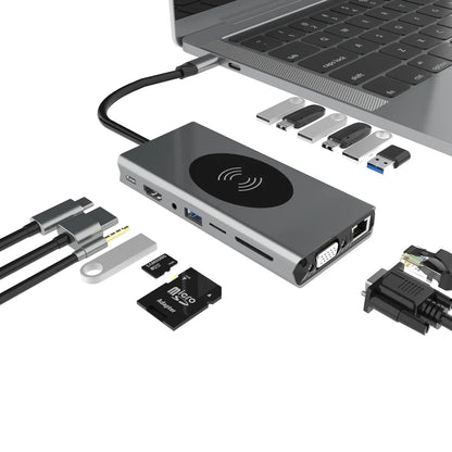 USB C to Hdmi-Compatible Type C HUB 4K 30Hz USB 3.0 HUB Adapter Dock PD 87W USB C Splitter for Macbook Pro Air Samsung S20 Dex